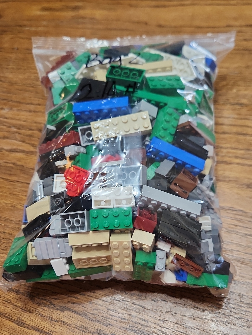 Legos Mixed Building Blocks 2.10 Lb Bag 2